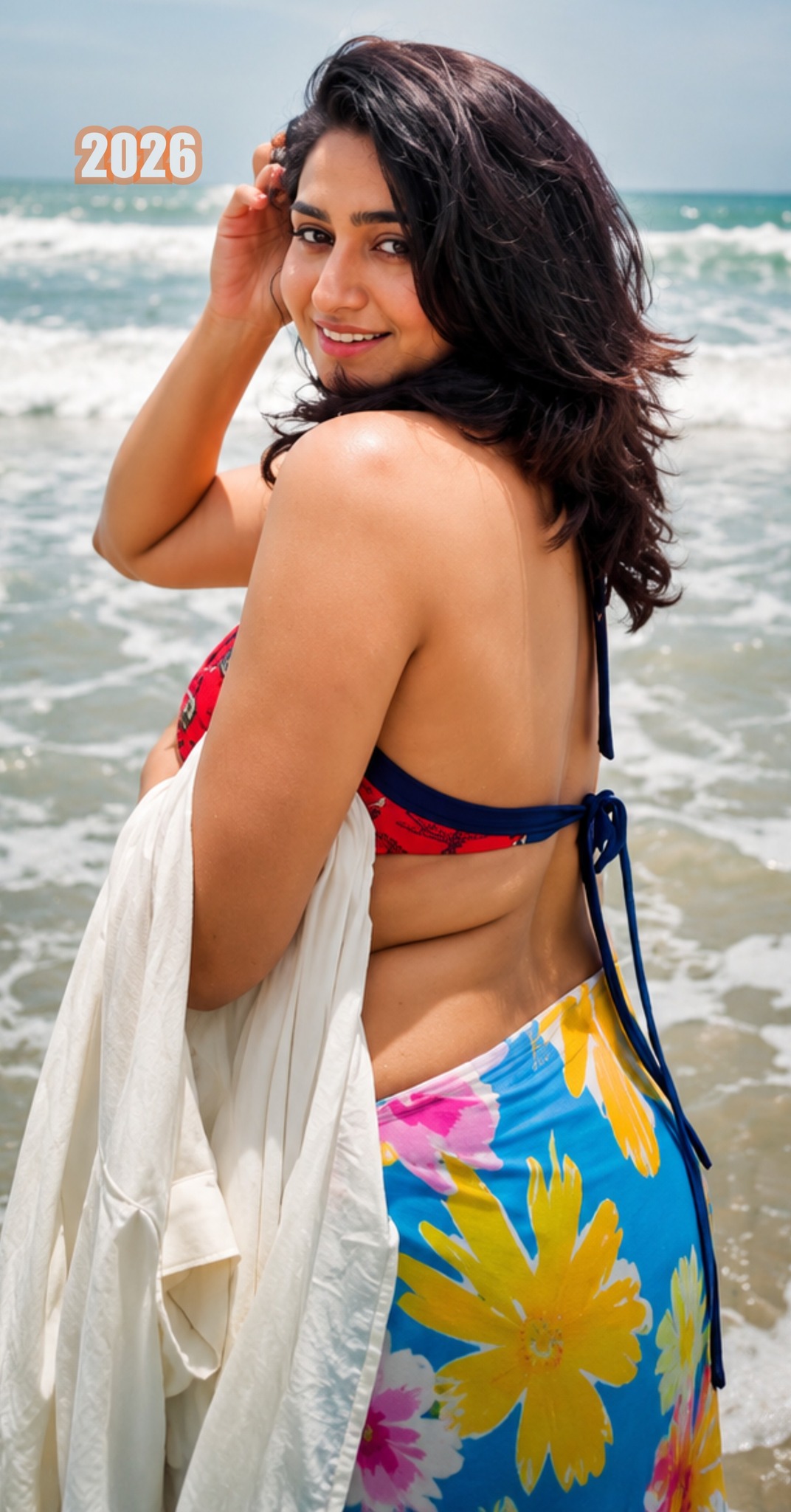 Varshini Sounderajan Viral Bikini Pics: Tollywood Actress Raises the Heat in Sultry Beach Photoshoot